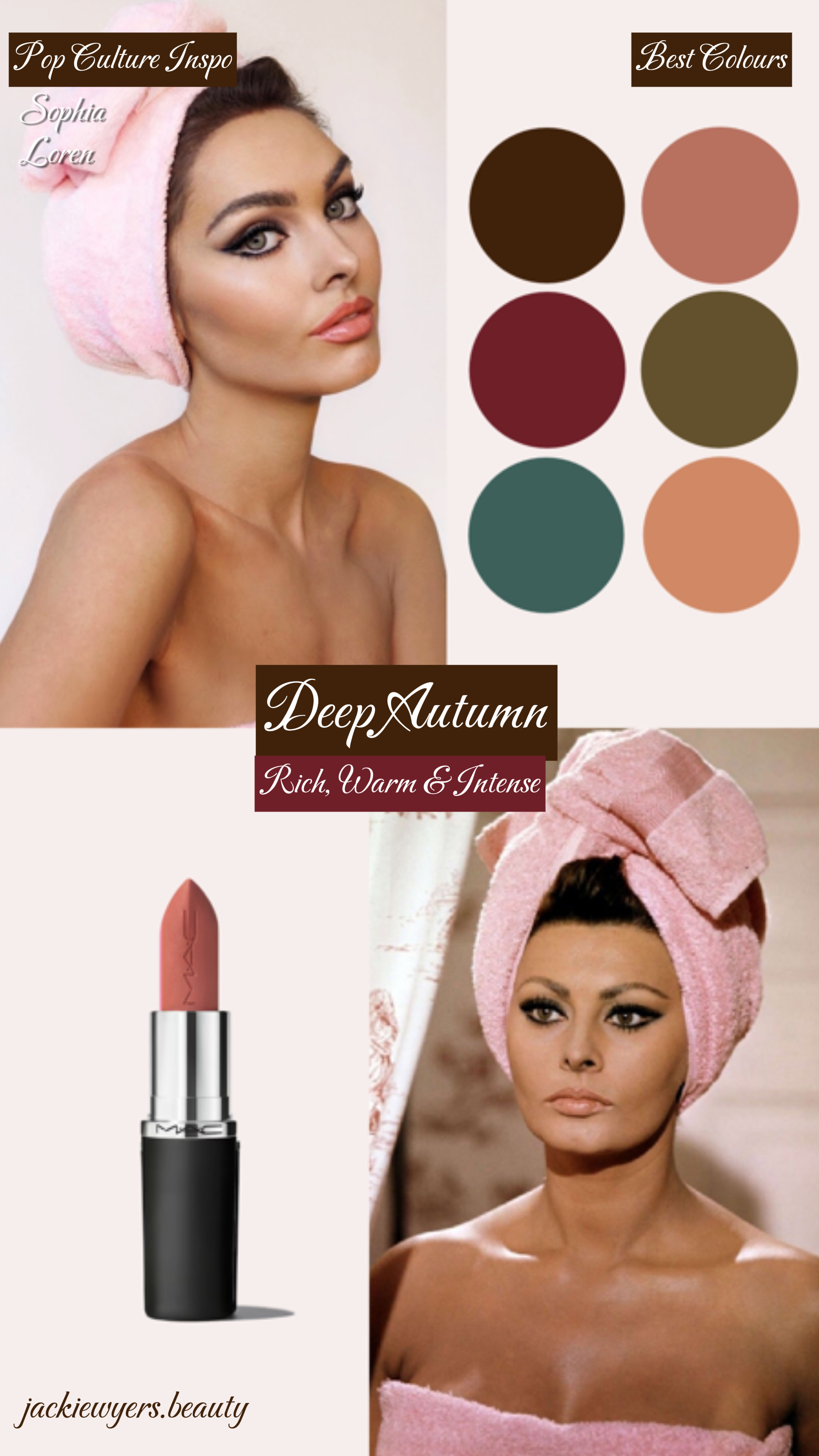 Deep Autumn - Sophia Loren in Arabesque
