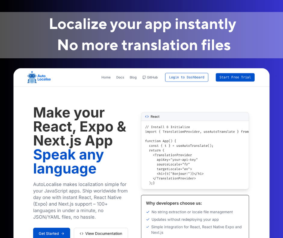 AutoLocalise