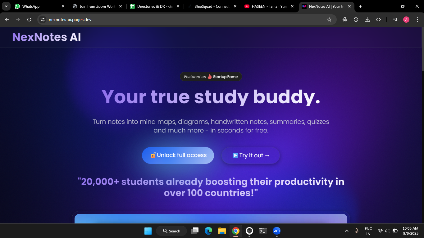 NexNotes AI