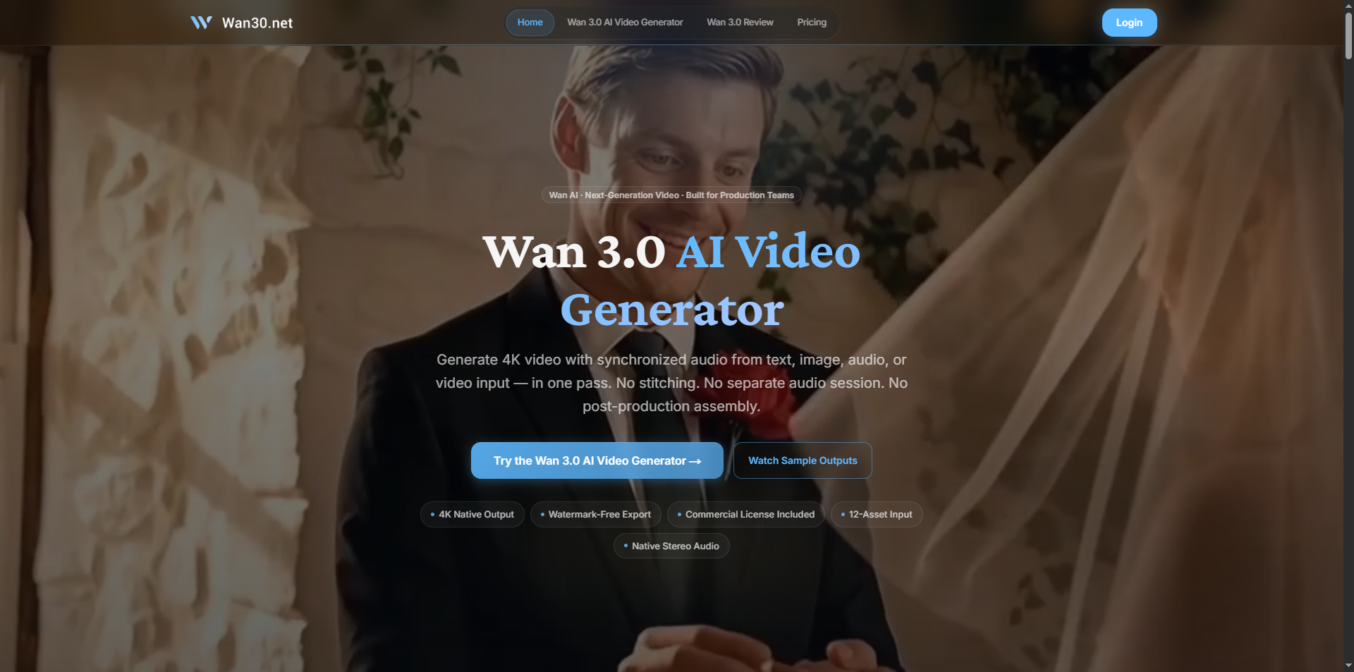 Wan 3.0 AI Video Generator