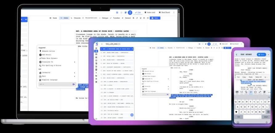 AI Script Breakdown Software | Studiovity