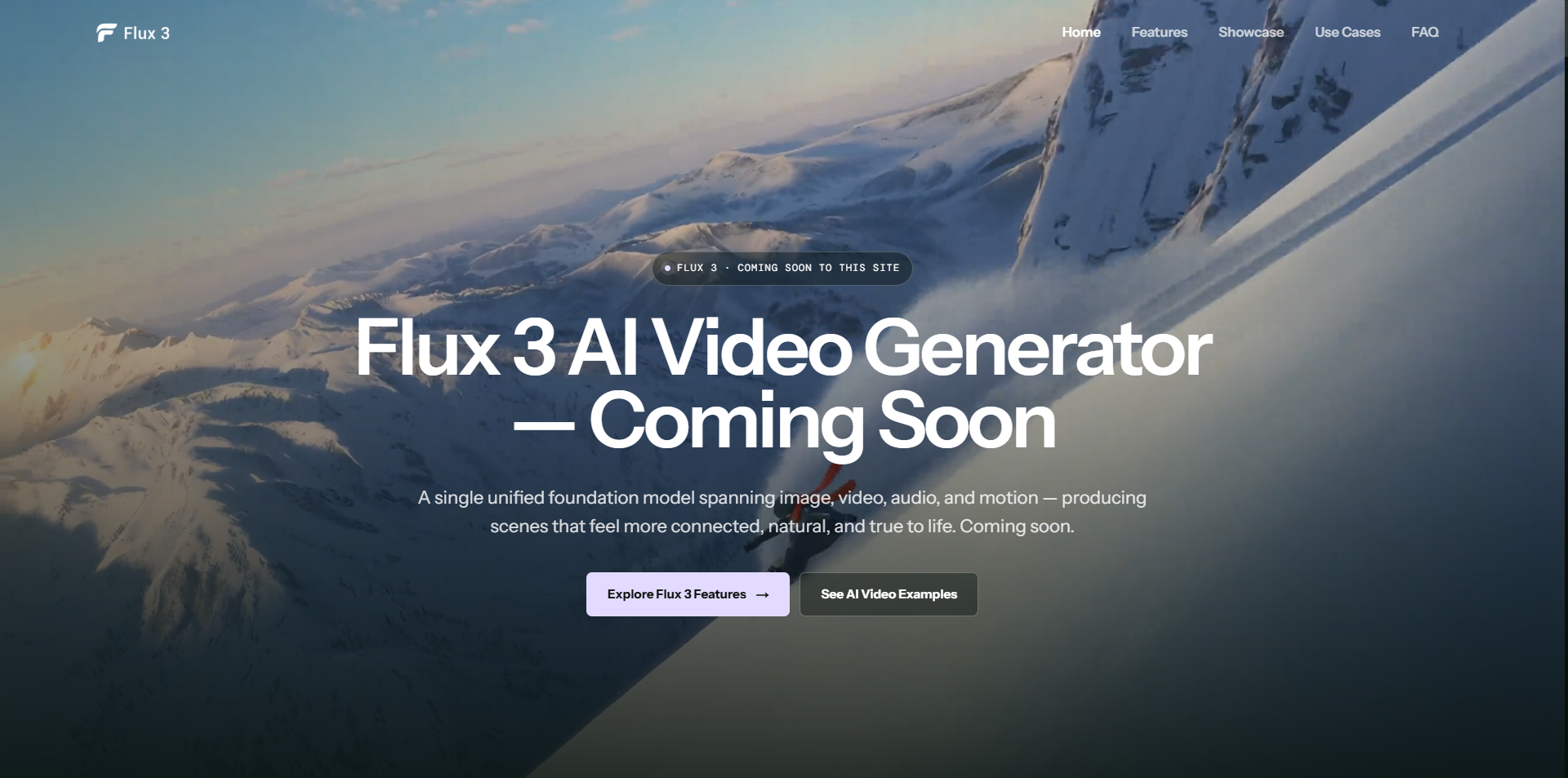 Flux 3 Video