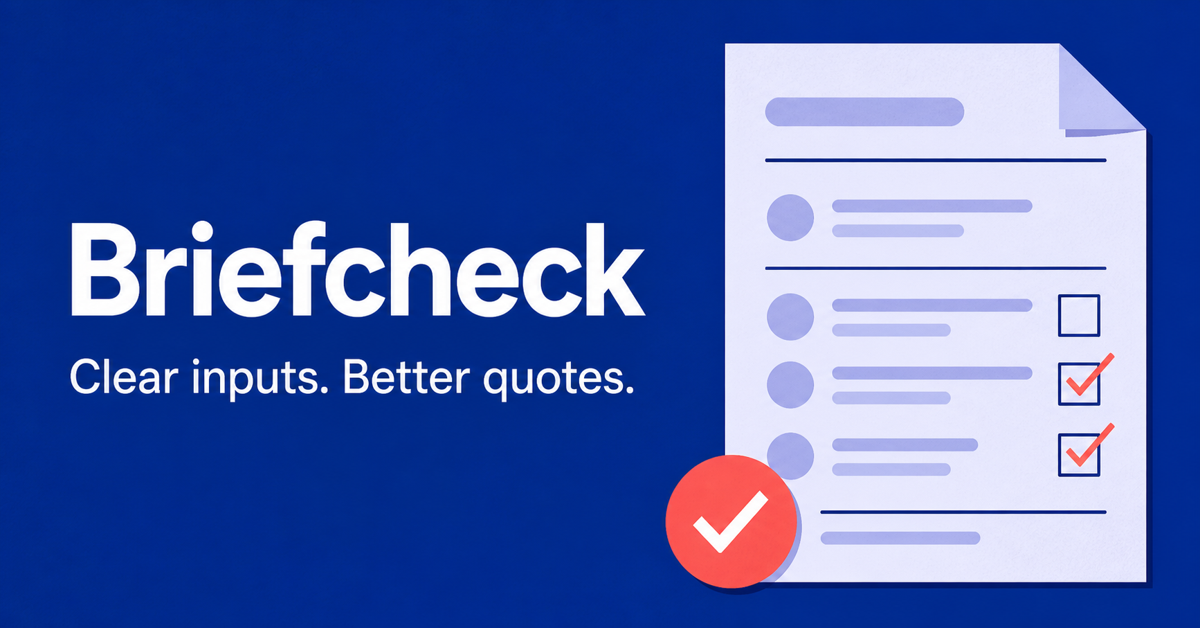 Briefcheck