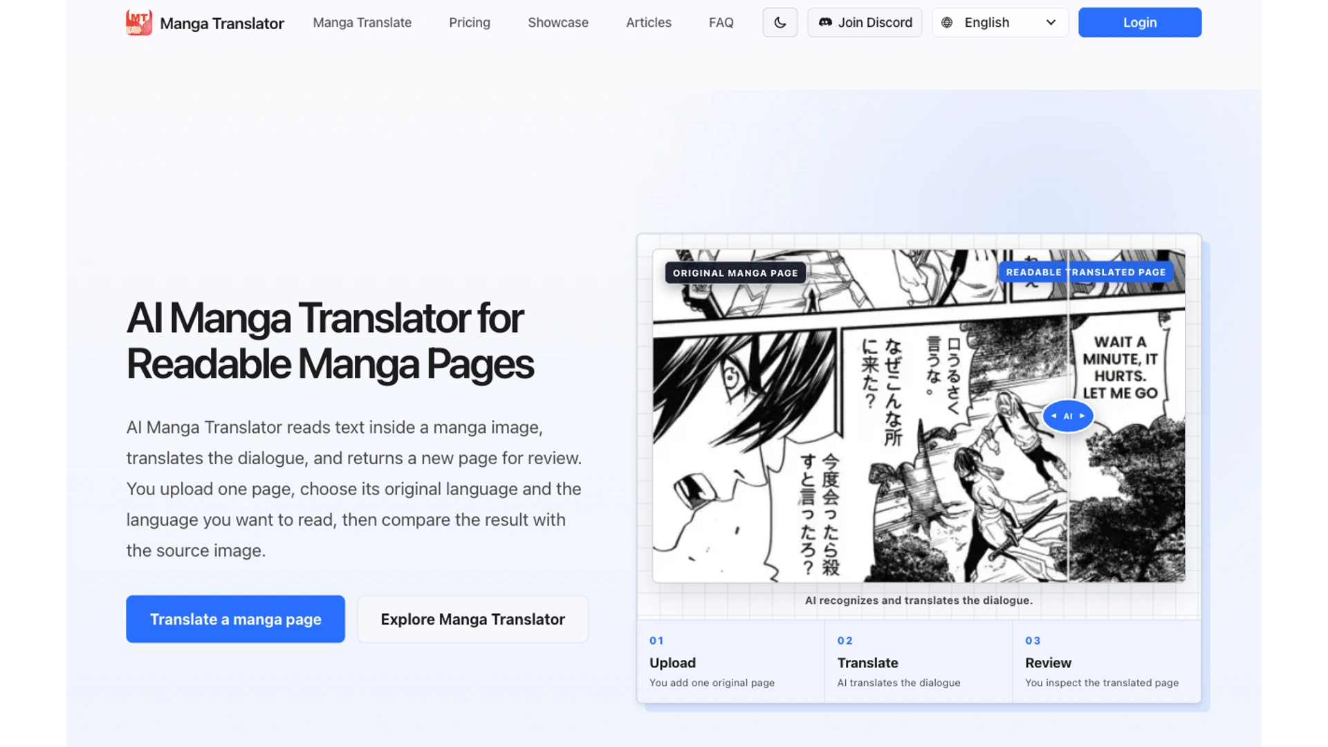 Manhwa Translator