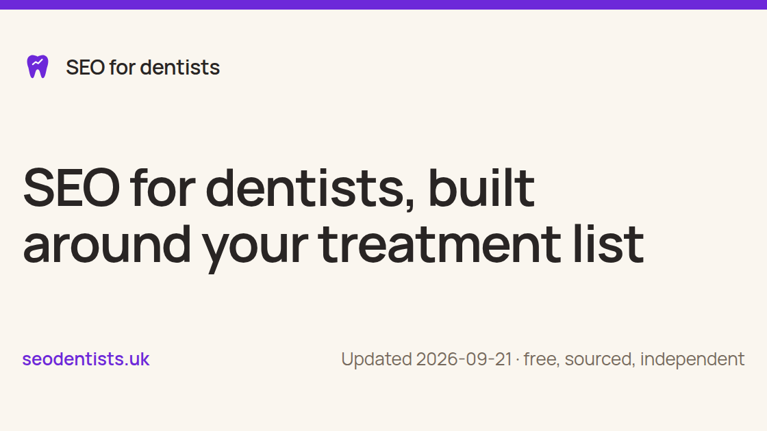 SEO for dentists