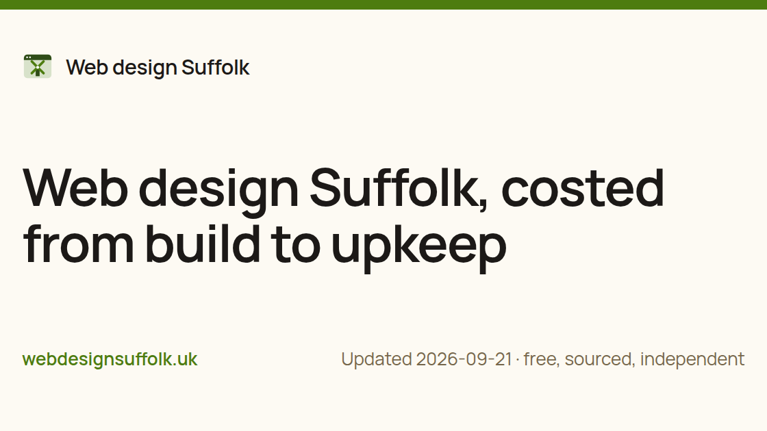Web design Suffolk