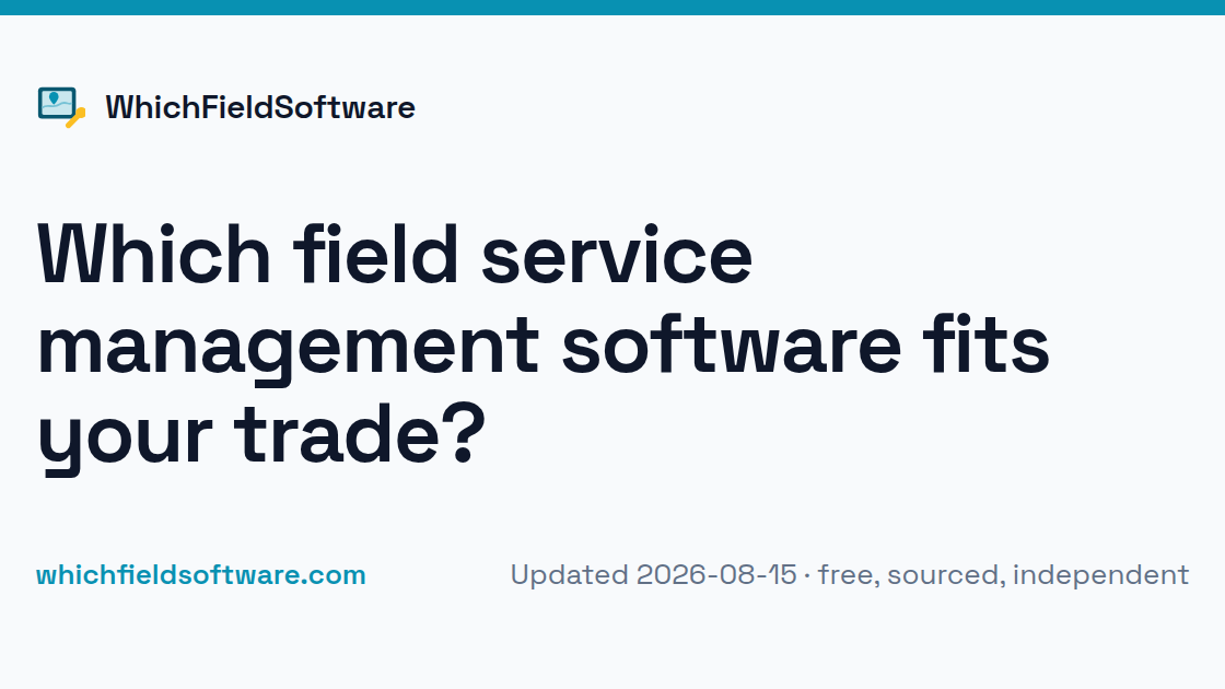 Which Field Software