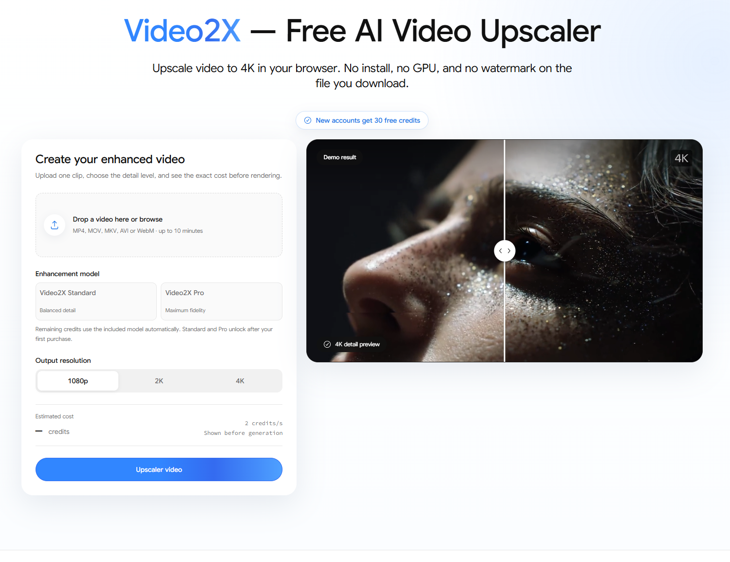 Video2X