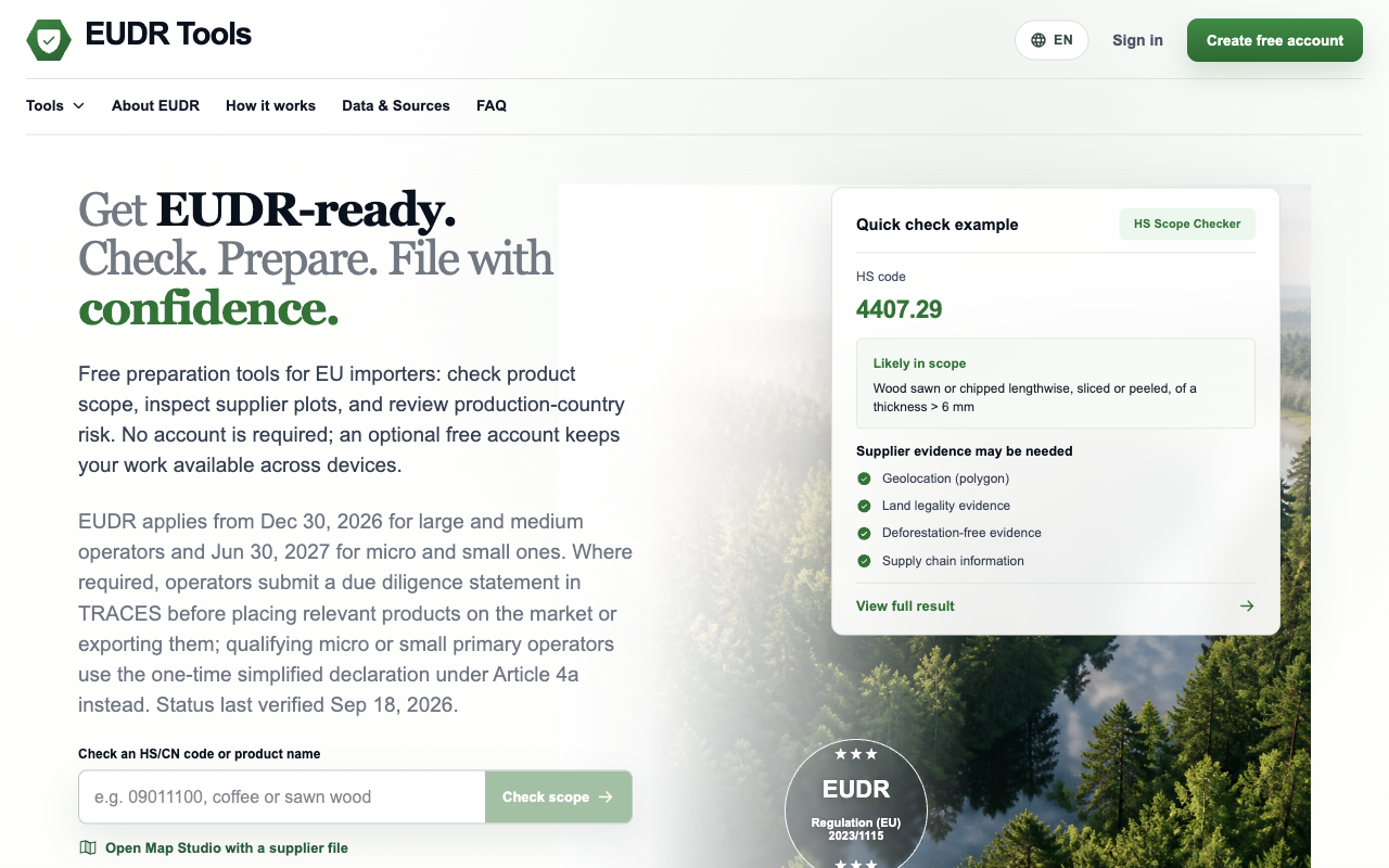 EUDR Tools