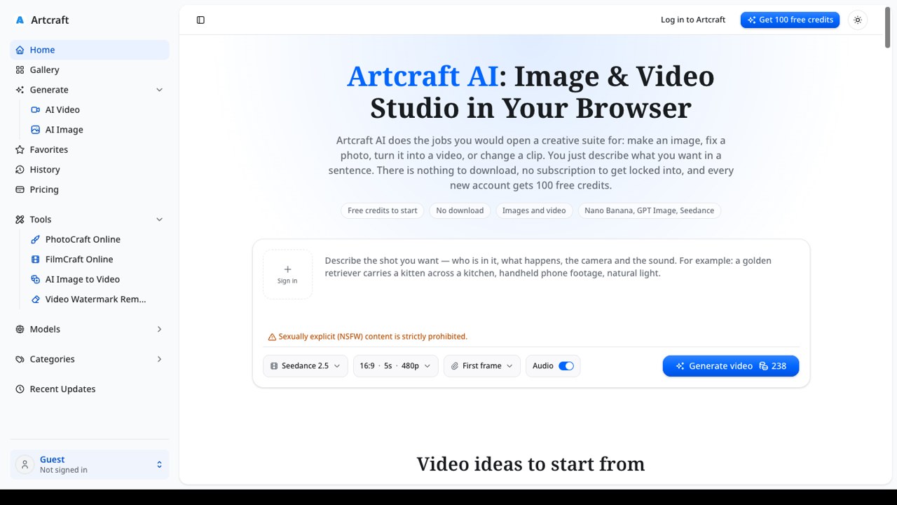 Artcraft AI