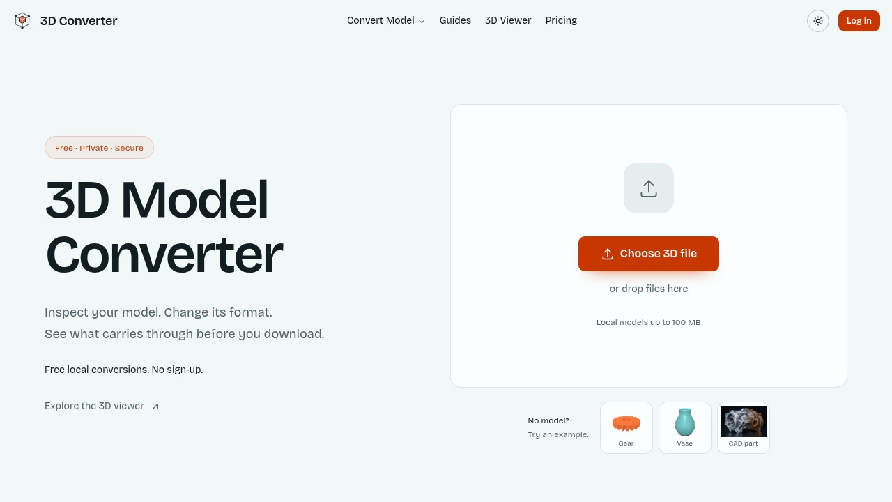 3D Converter