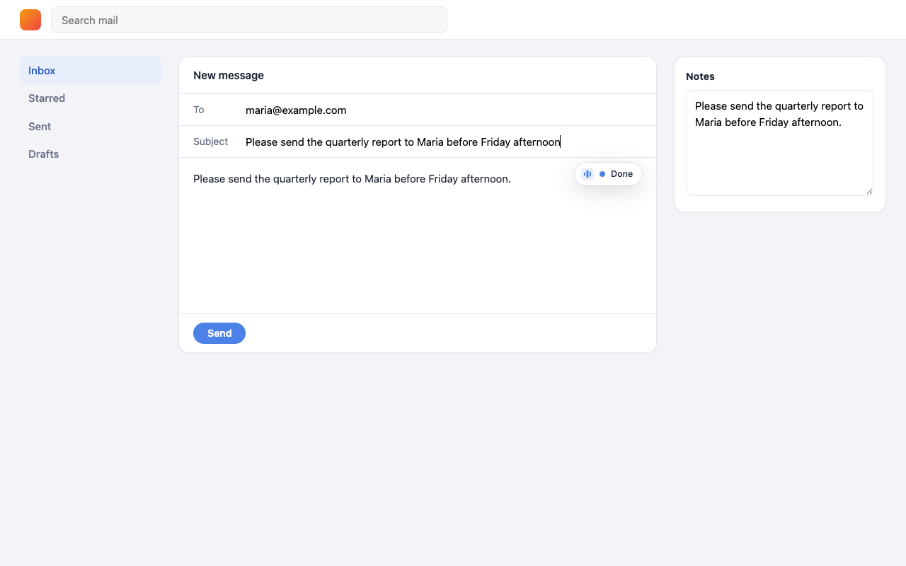 Yap Voice Typing