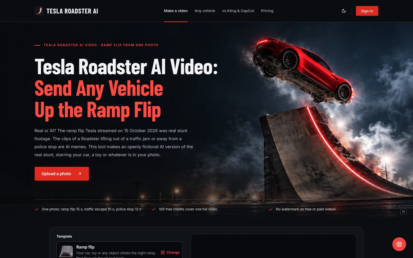 Tesla Roadster AI