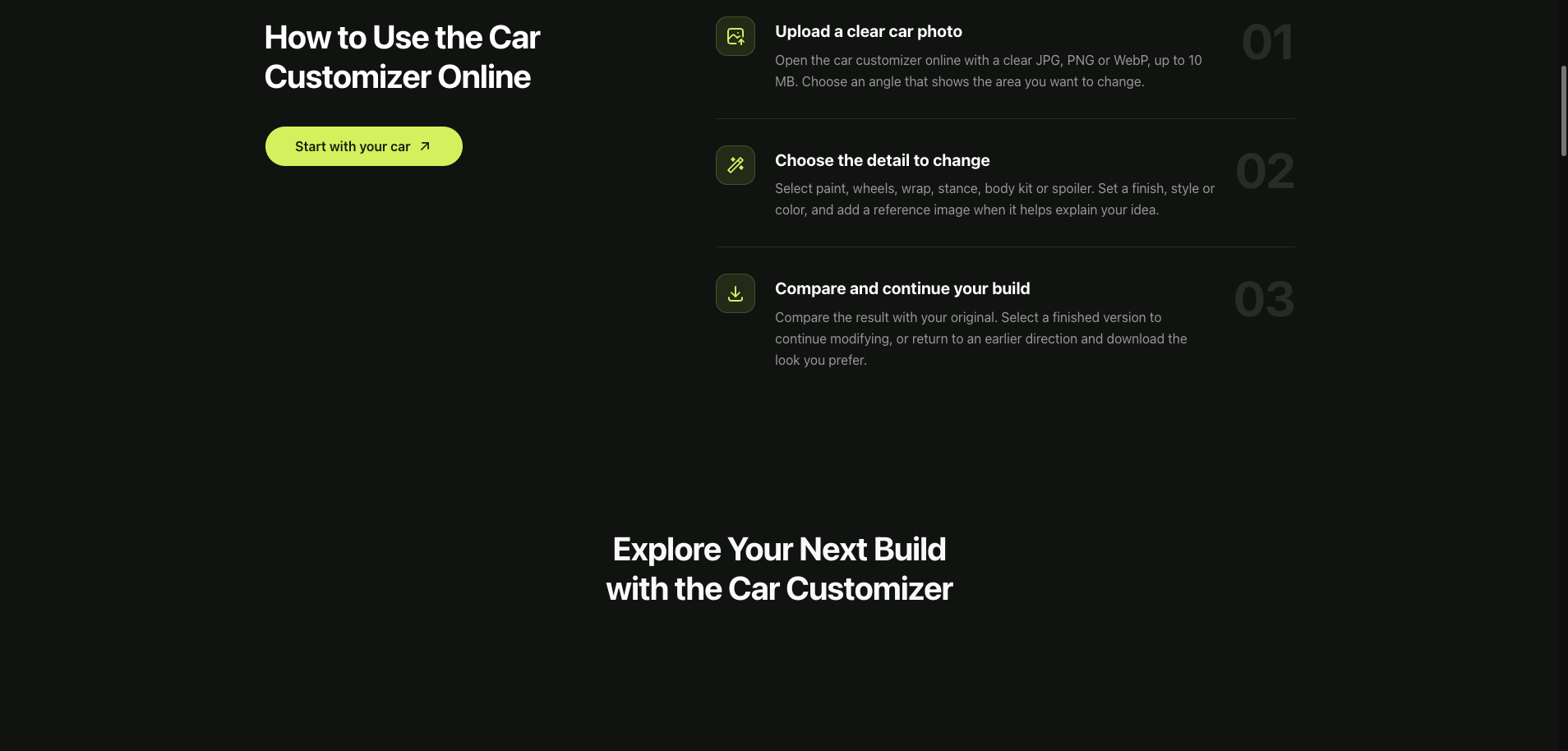 Car Customizer