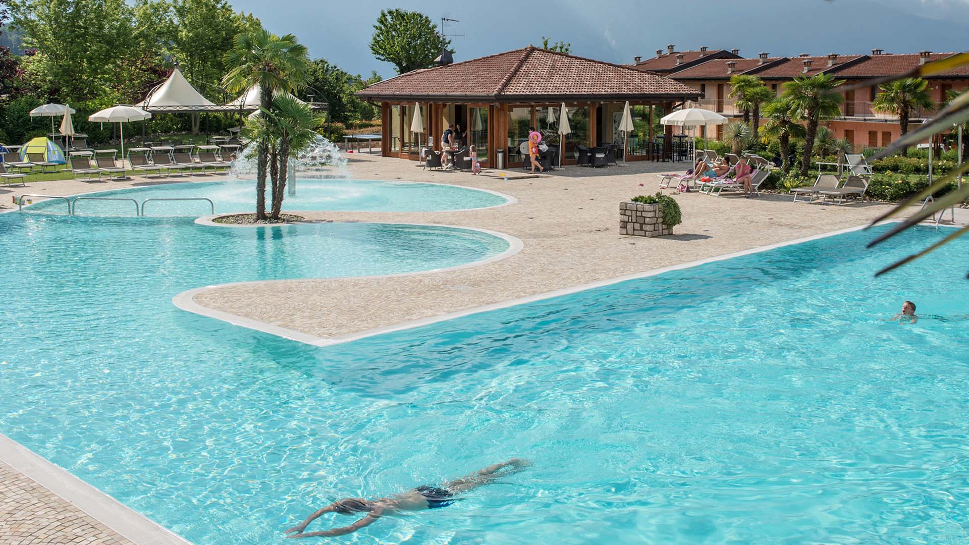 Piscina del Residence La Berna