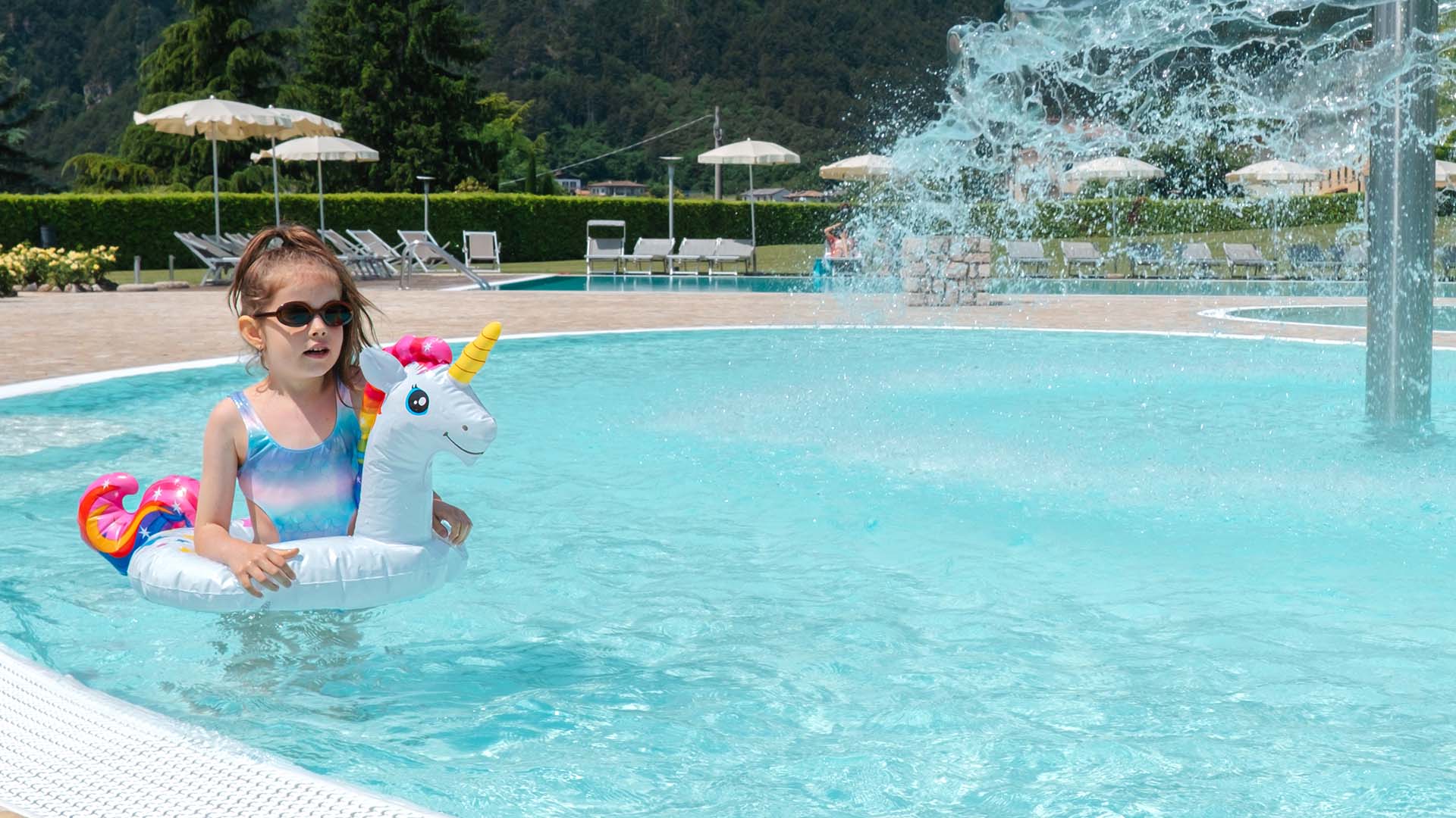 Piscina per bambini Residence La Berna