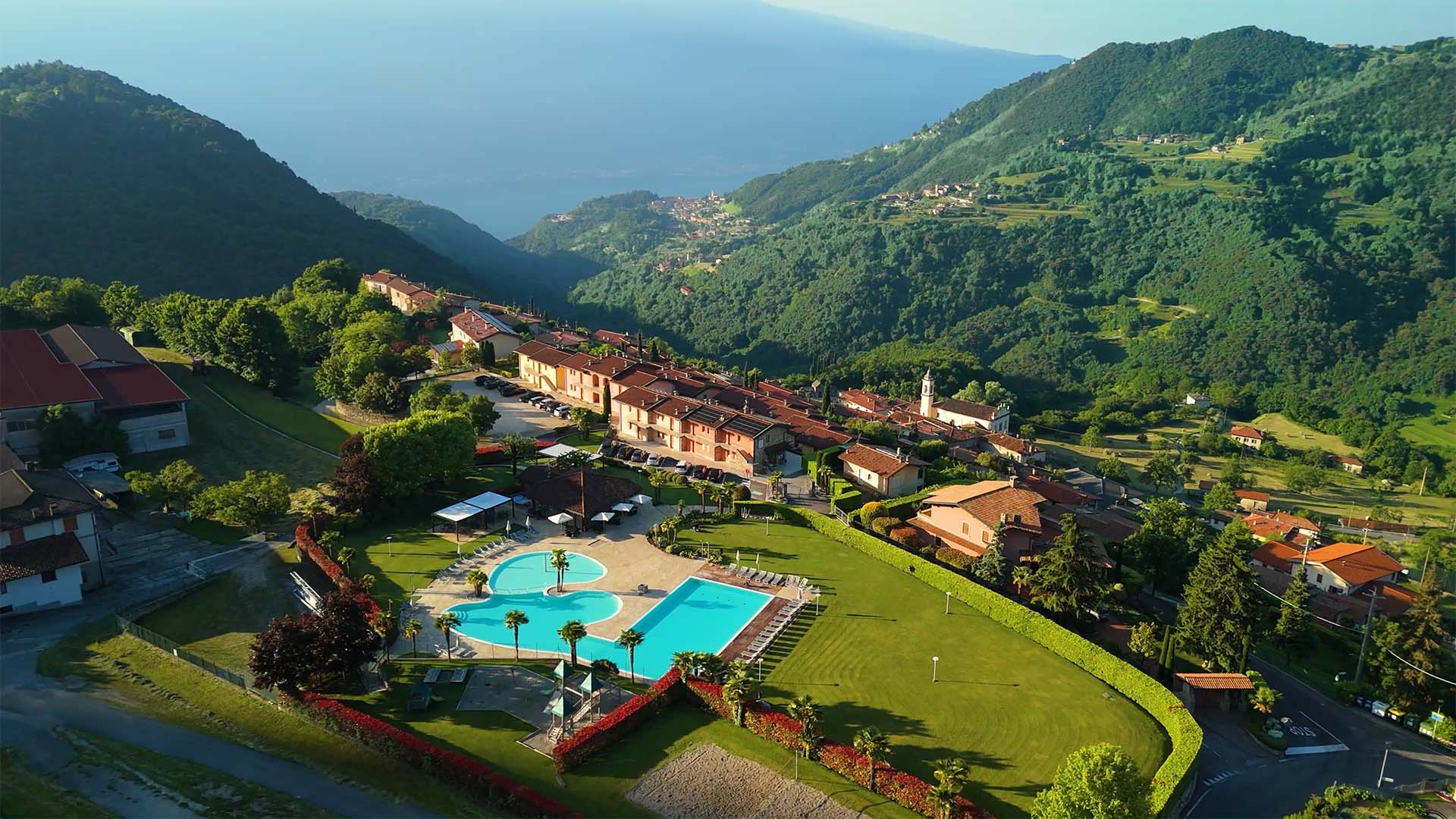 Vista dall'alto Residene La Berna