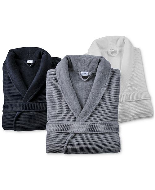 Cotton Waffle Textured Bath Robe, Created for Macy’s EGEAD Company