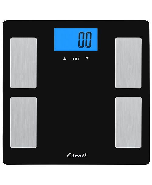 Glass Body Fat, Water, Muscle Mass Scale, 400lb EGEAD Company