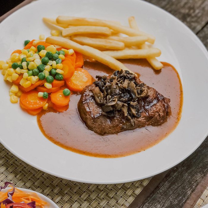 Beef Steak Washington