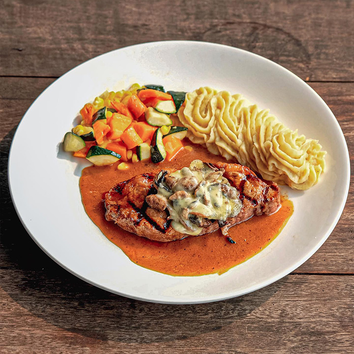 Grilled Sirloin Mozzarella