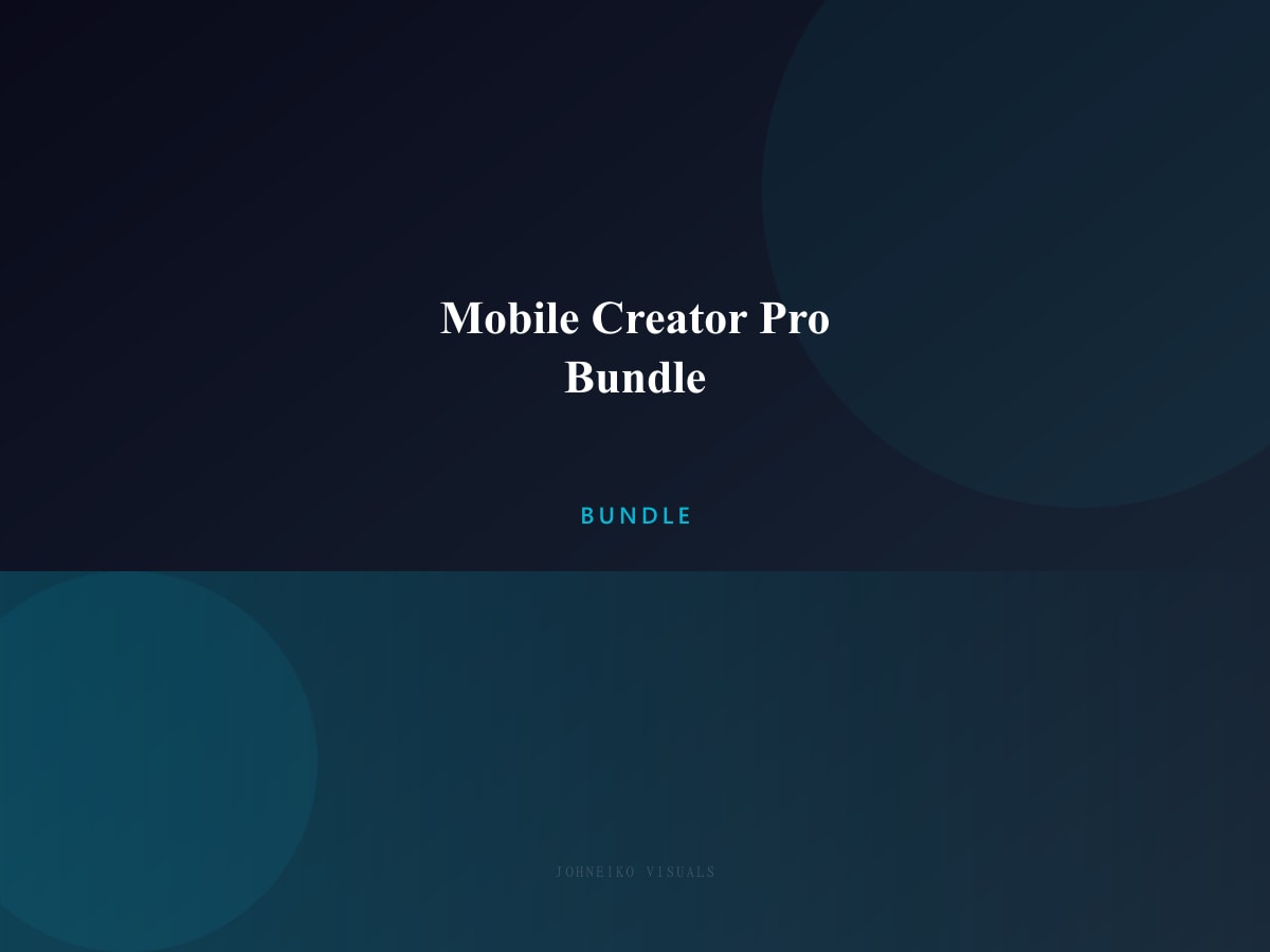 Mobile Creator Pro Bundle