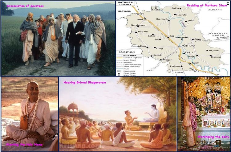 Five principles that awaken one’s love for Krsna