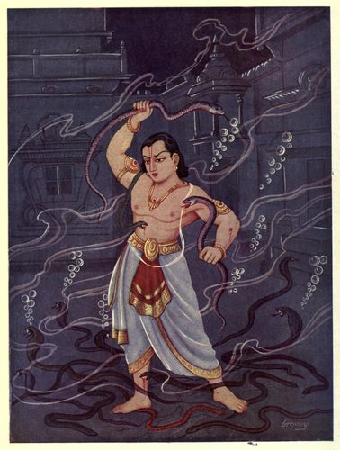 Bhima and the snake poison