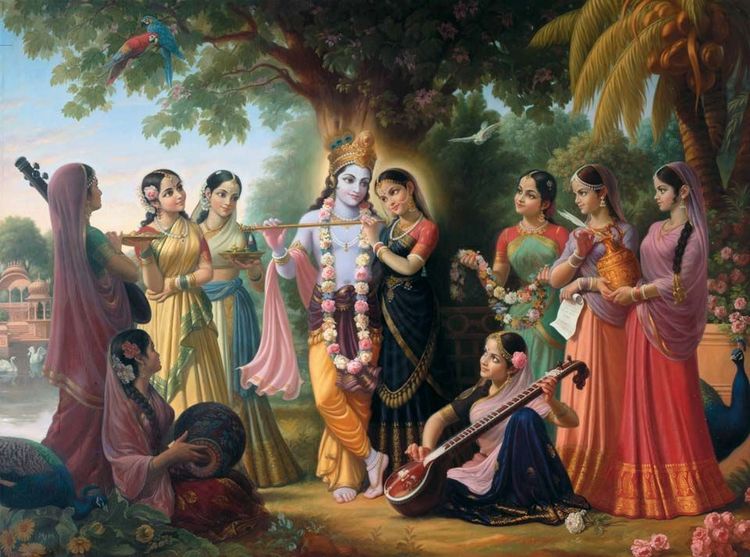 Krsna sees the intent