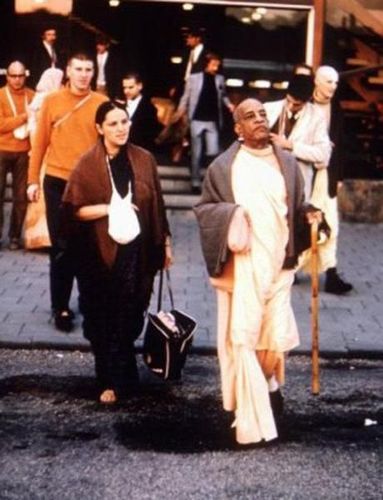 Srila Prabhupada saved from third stroke in New York