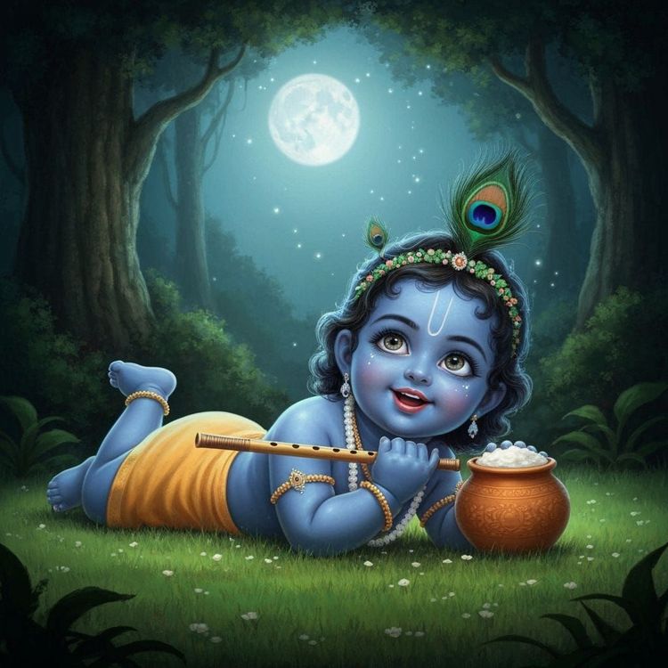 Sri-Kṛṣṇa-janmāṣṭamī meditation