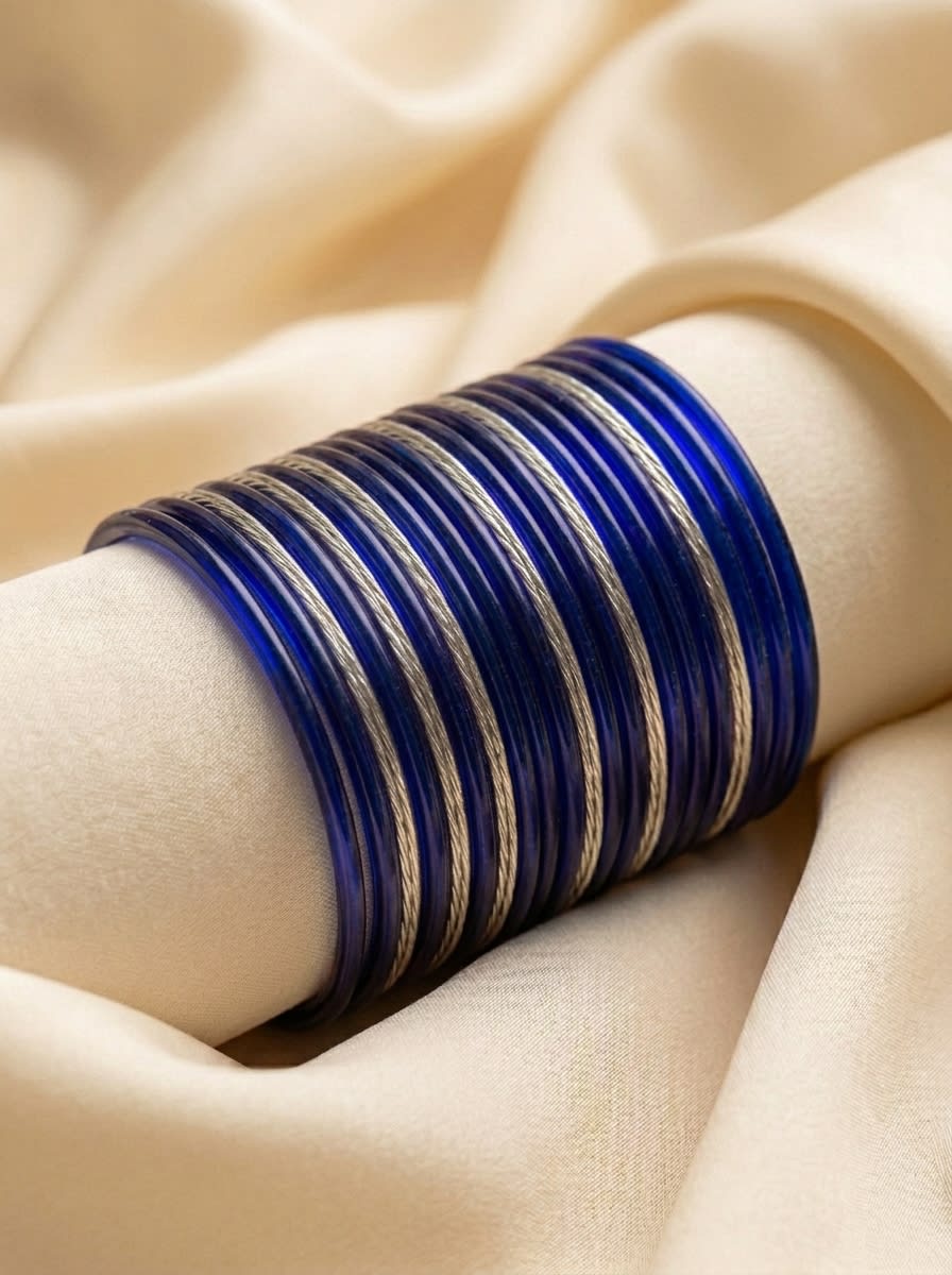 Jhalki Blue Bangles