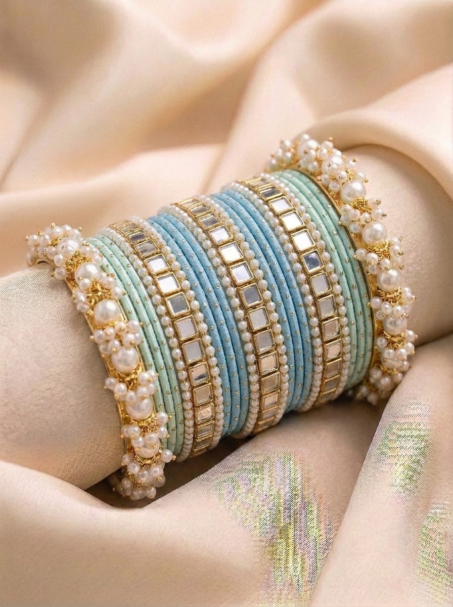 Aqua and Icy Glam Set 1
