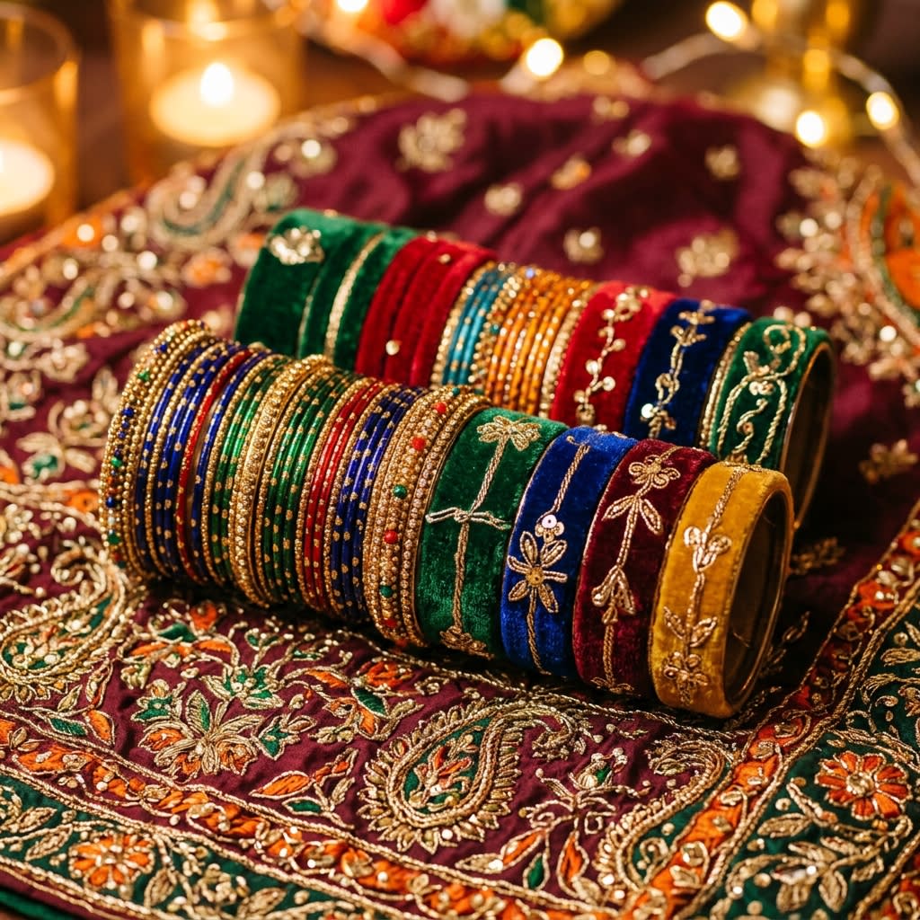 Pakistani Glass Bangles & Kashmiri Chooriyan: History, Color Meanings & Online Shopping Guide