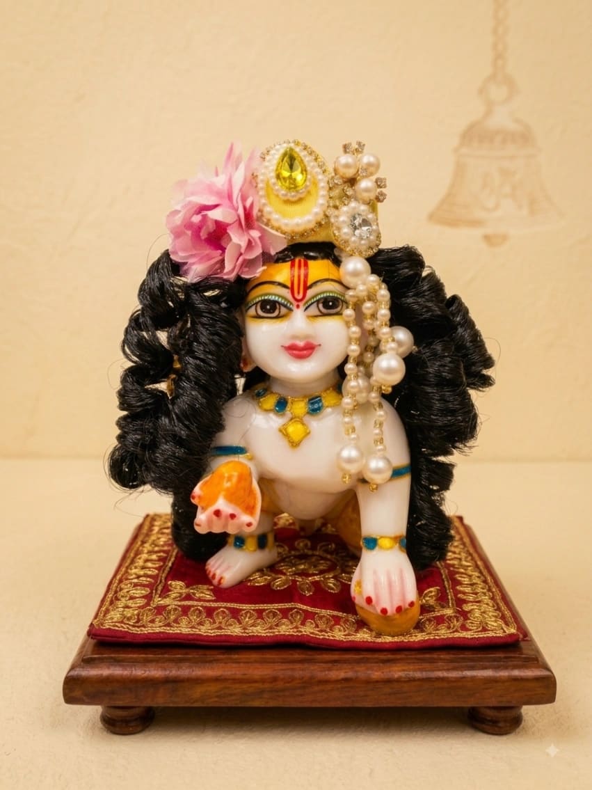 Designer Kesh For Ladoo Gopal