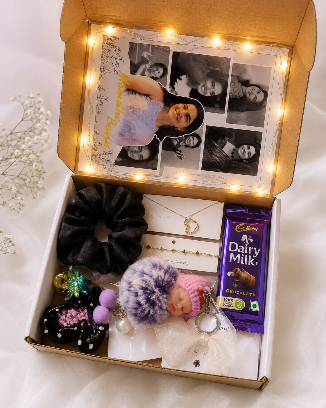 Rakhi Special Sister Hamper β 9 Gifts