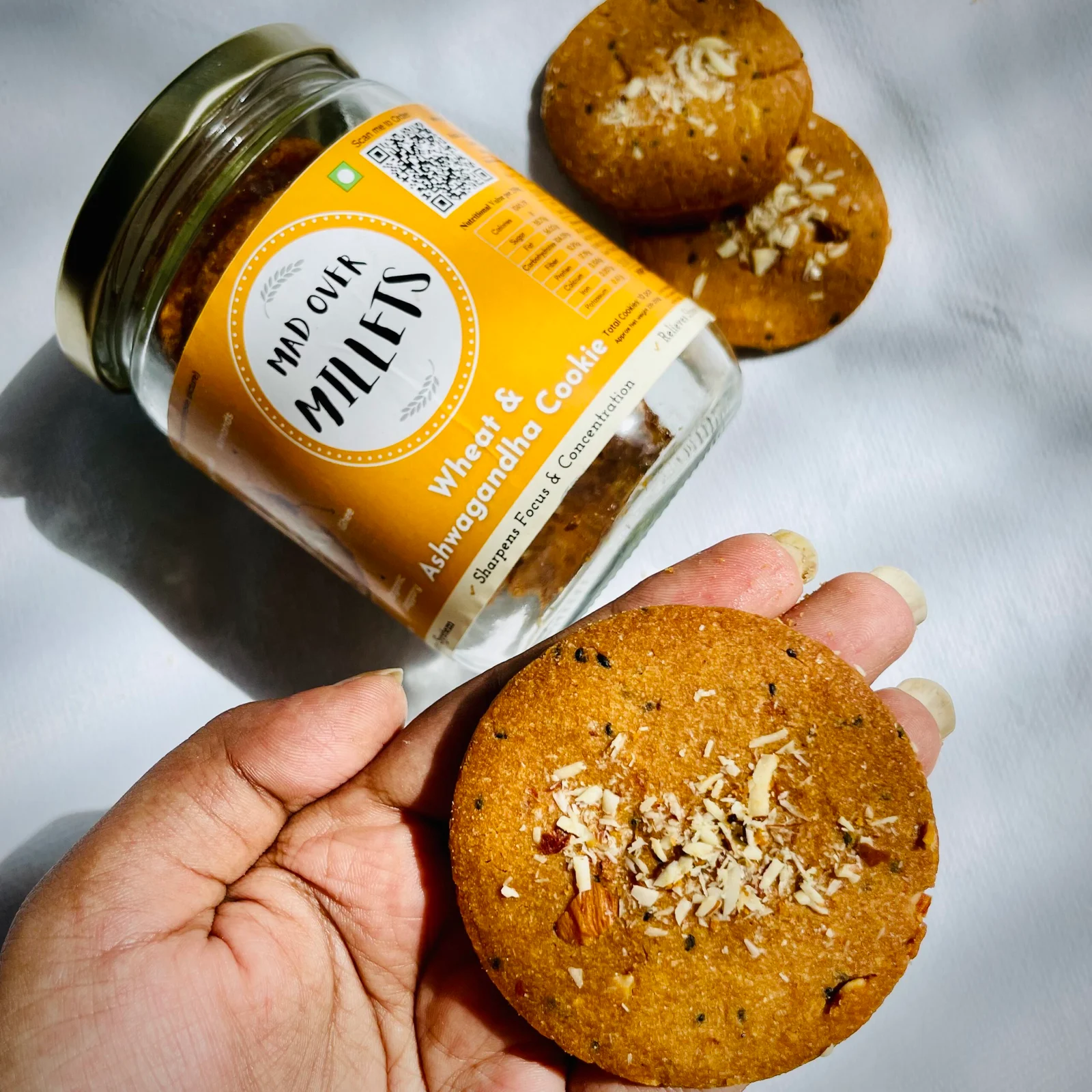 Mad Over Millets Wheat with Ashwagandha Cookie