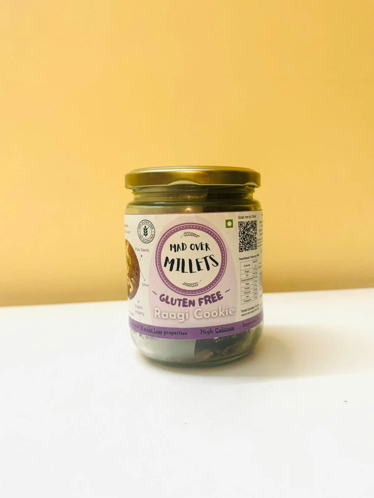 Mad Over Millets Raagi Gluten Free Cookie