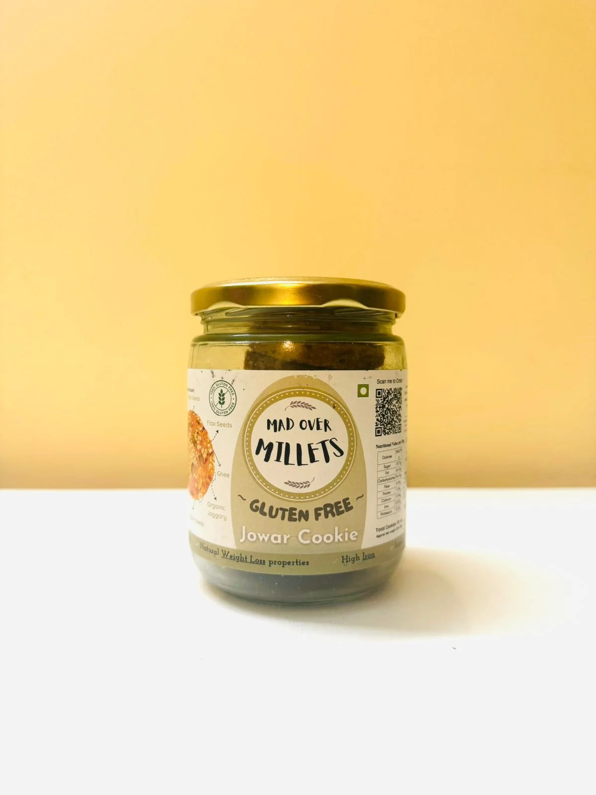 Mad Over Millets Jowar Gluten Free Cookie