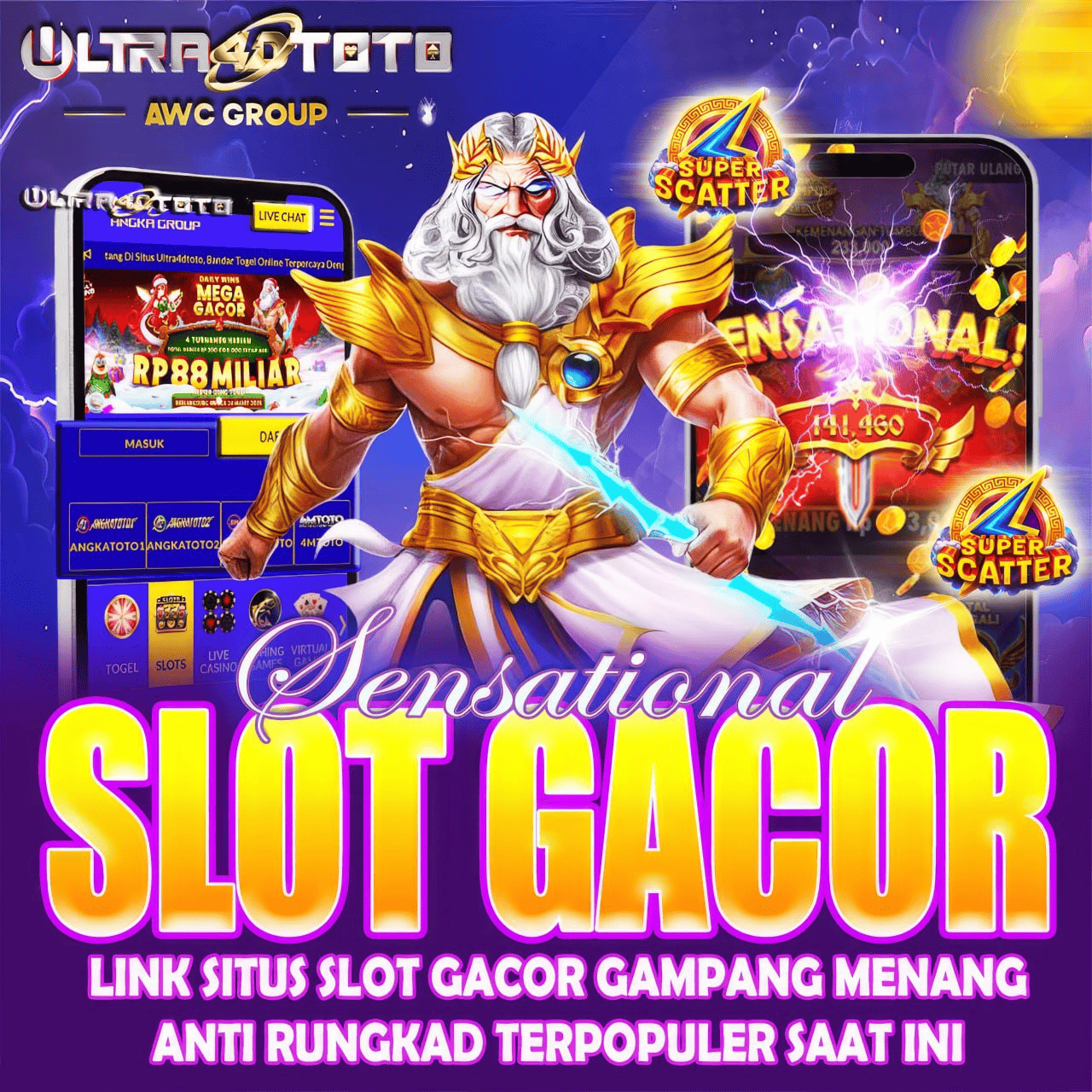ULTRA4DTOTO | AGEN SLOT ONLINE TERPERCAYA
