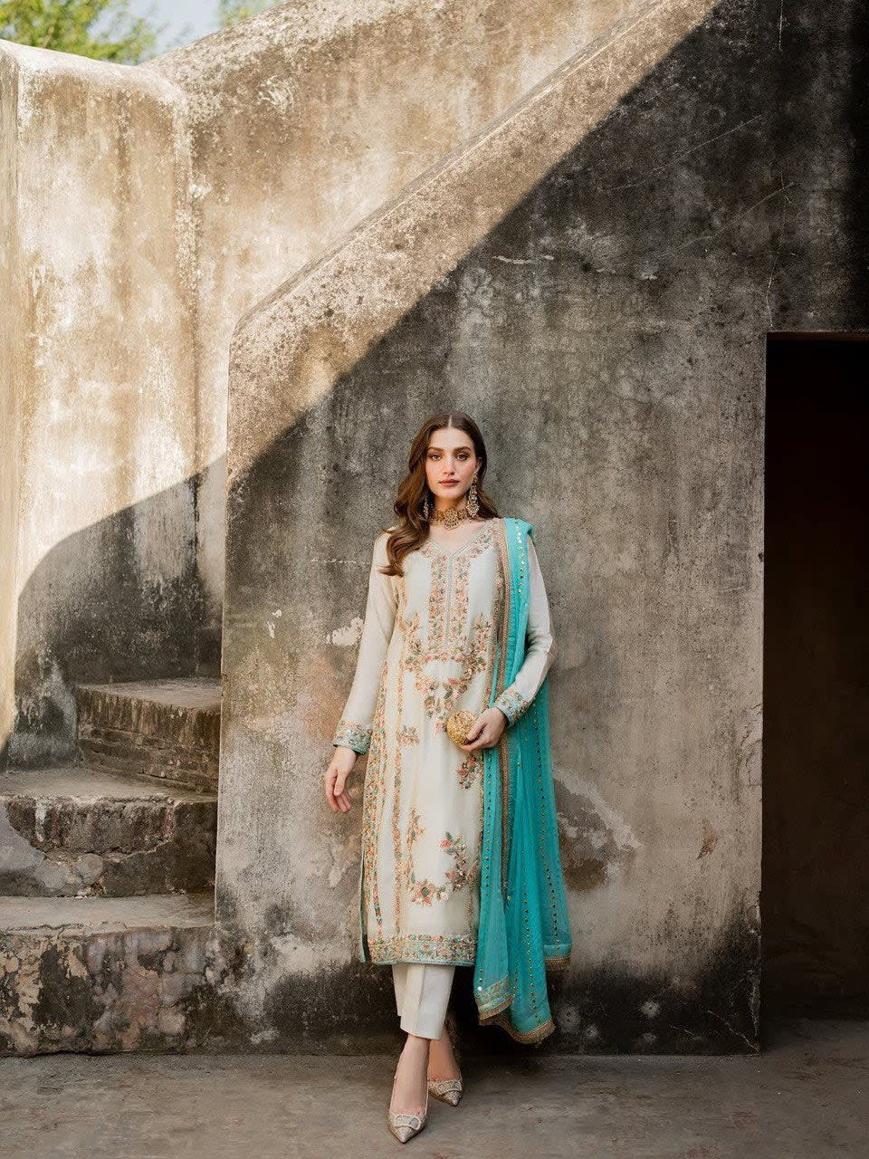 Premium Designer Readymade Top Plazzo Collection