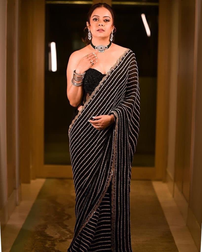Designer Party Wear Embroidery Saree