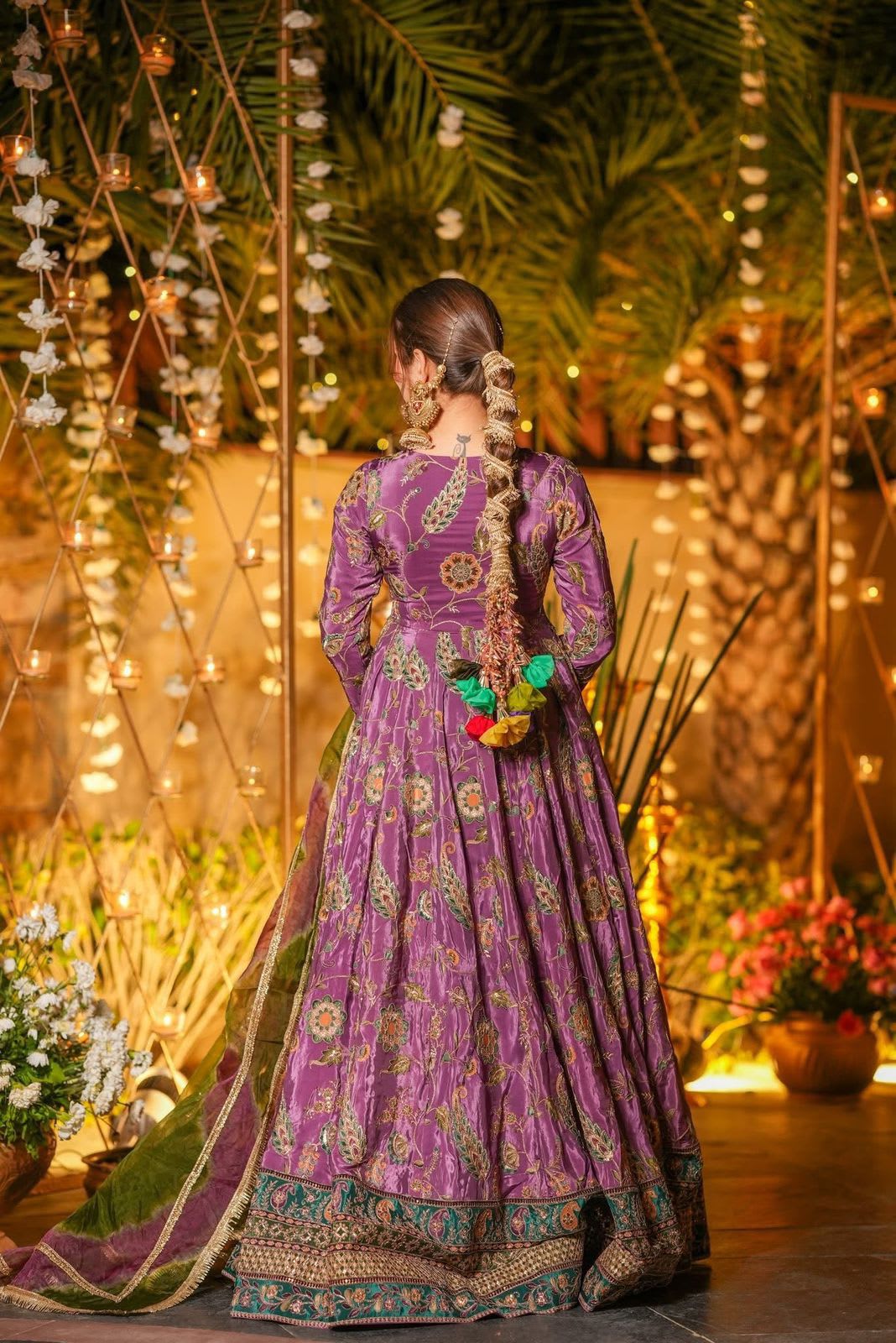 Exclusive Digital Printed Anarkali Gown – Modern Elegance - View 4