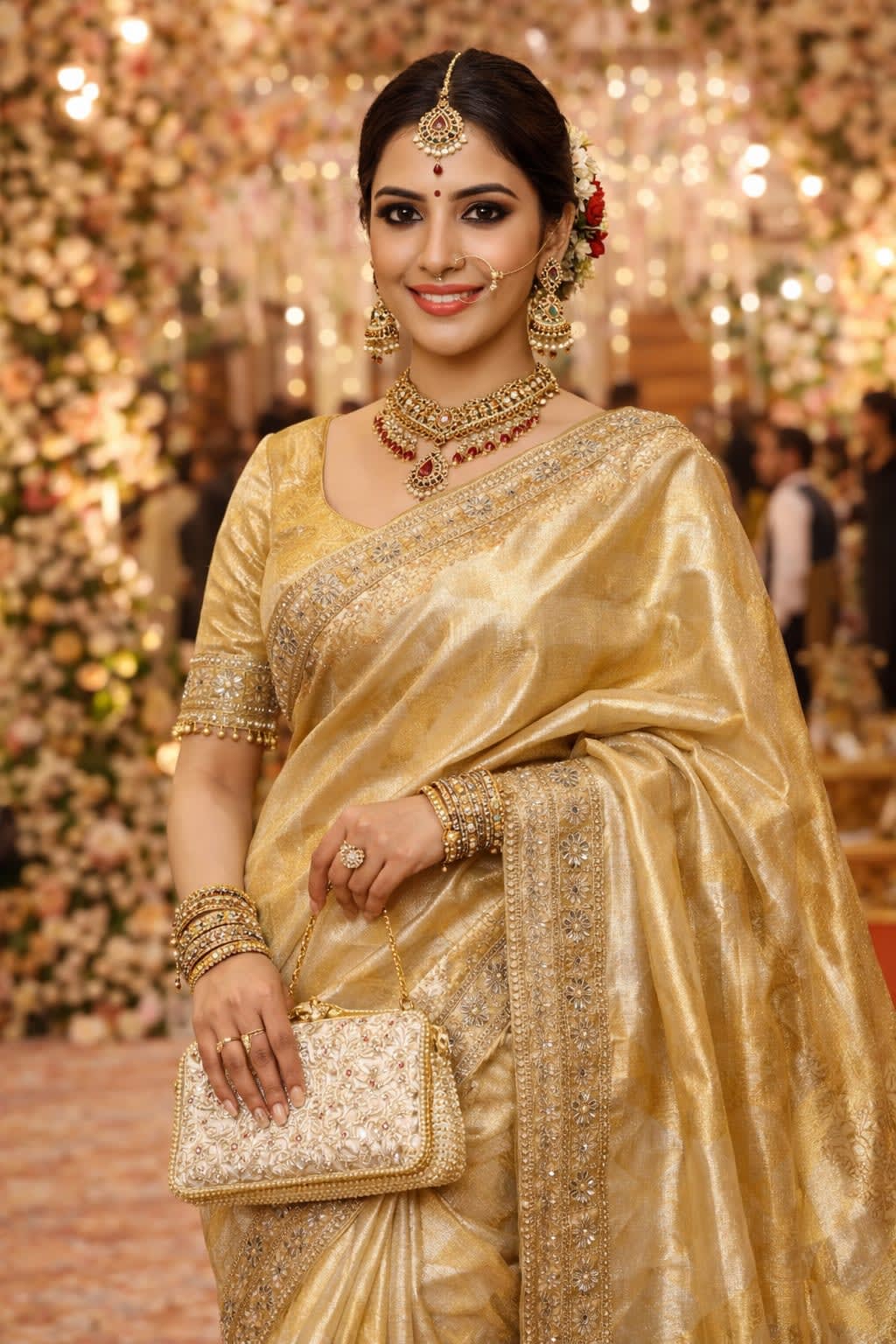 Organza saree trend - Lightweight party wear guide