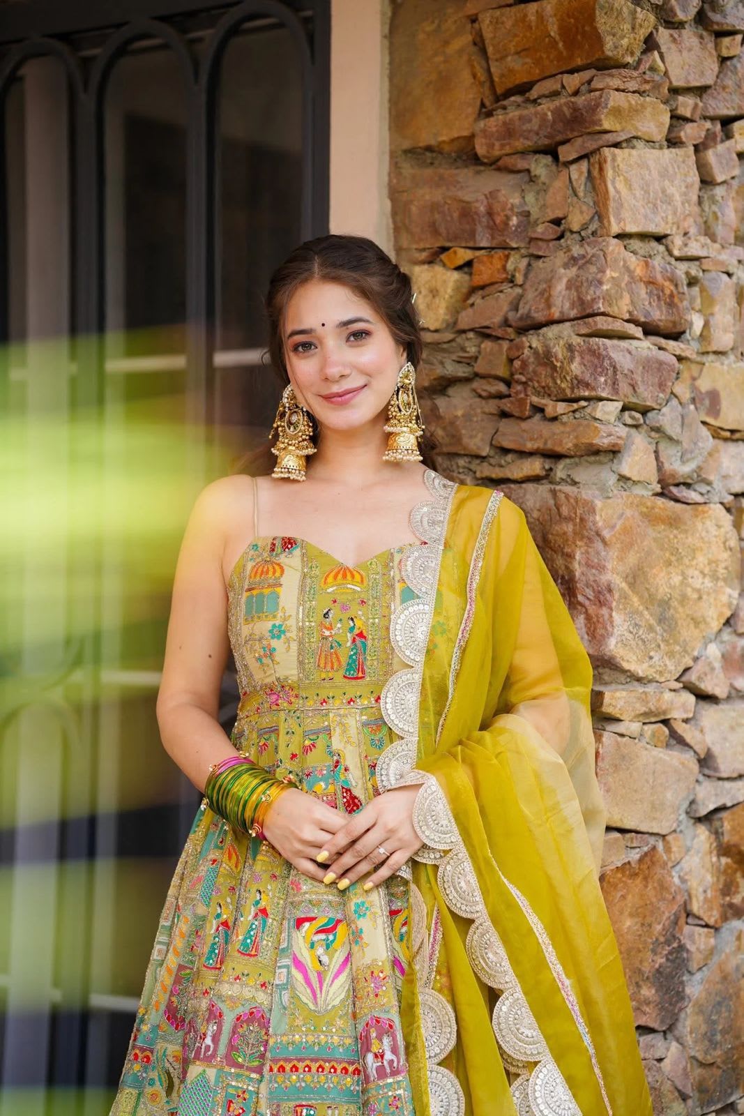 EXCLUSIVE SHOOT DESIGN – ANARKALI GOWN LAUNCH - View 4