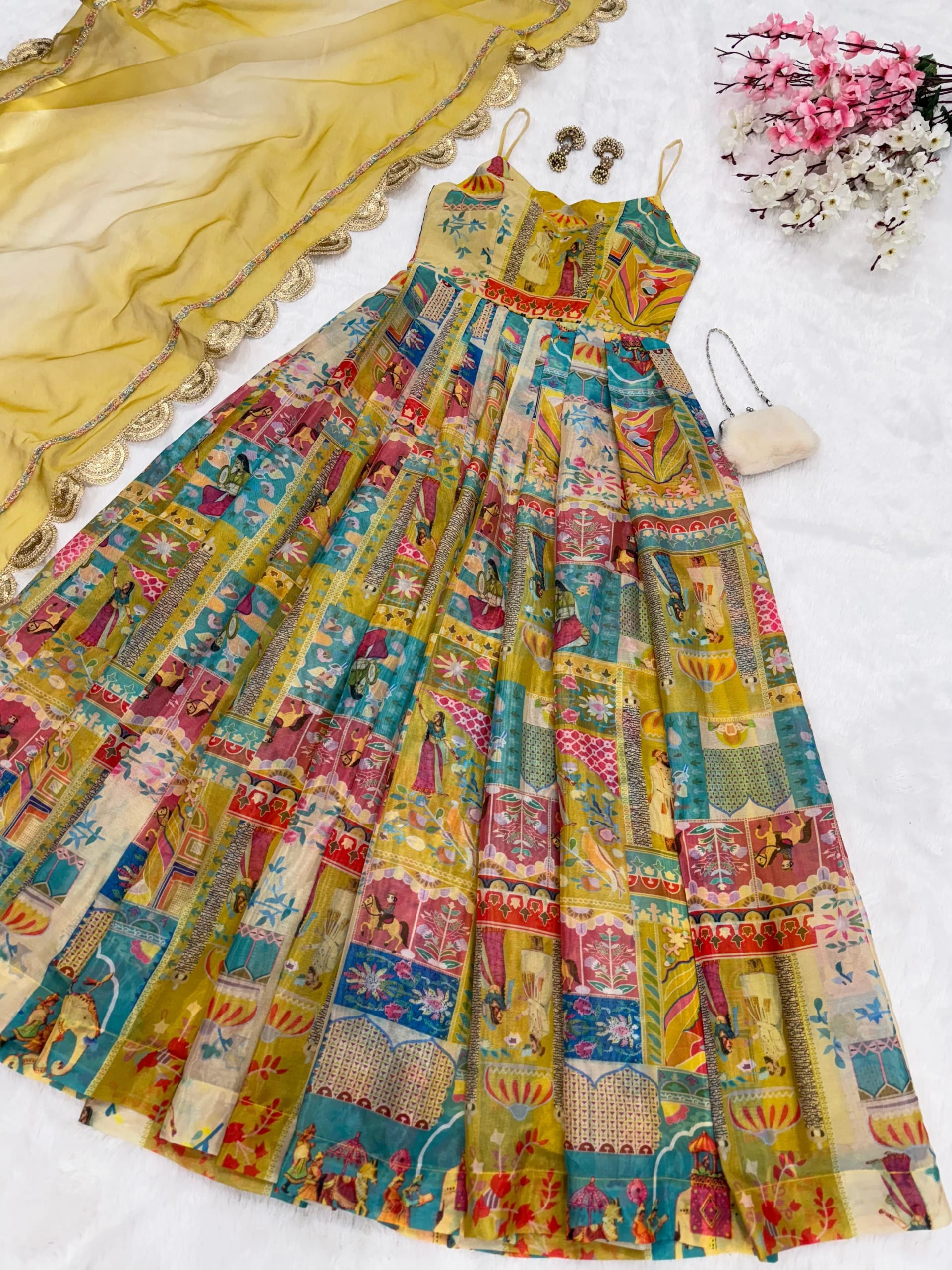 EXCLUSIVE SHOOT DESIGN – ANARKALI GOWN LAUNCH - View 6