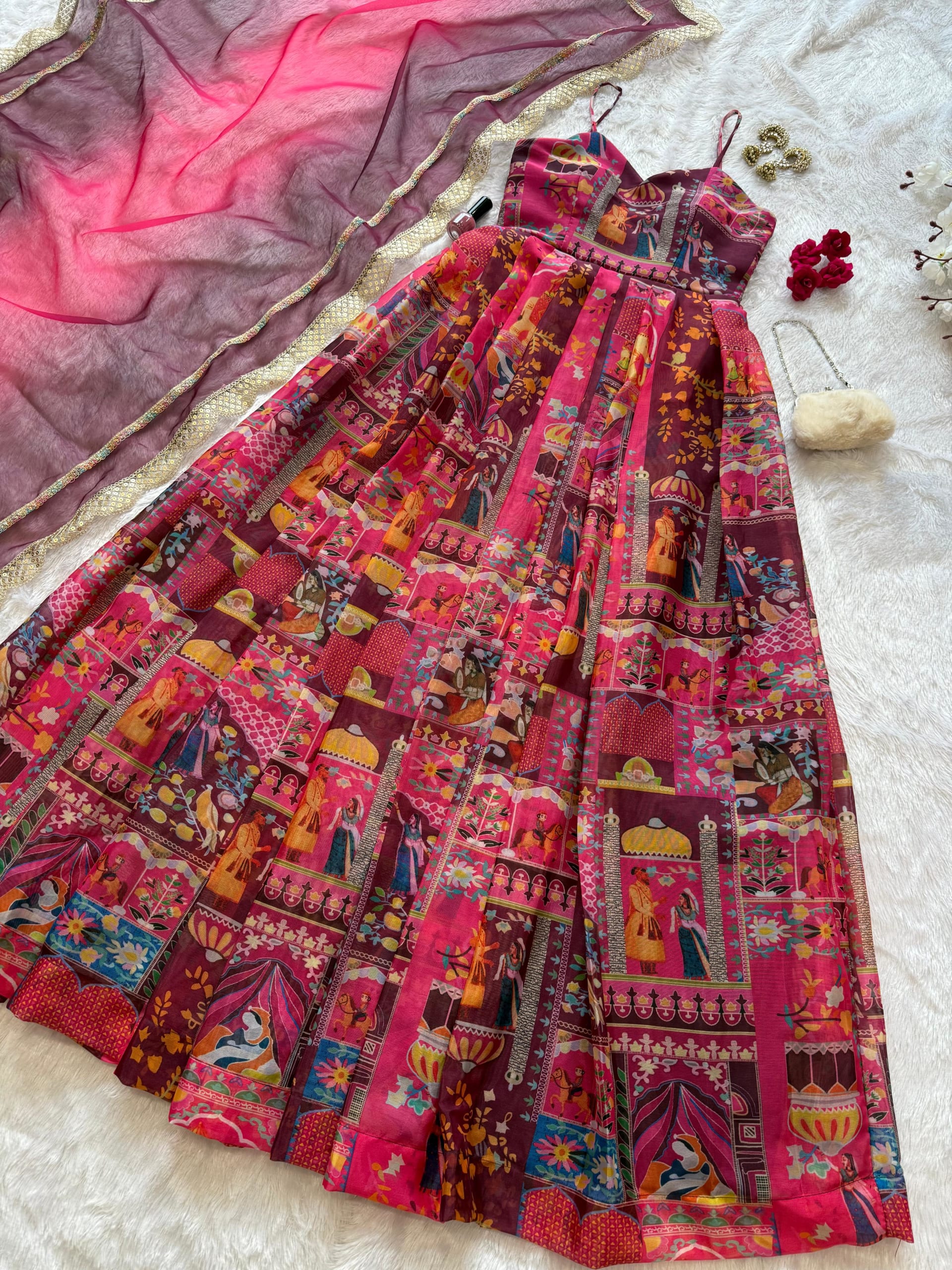 ANARKALI GOWN LAUNCH - Red - View 4