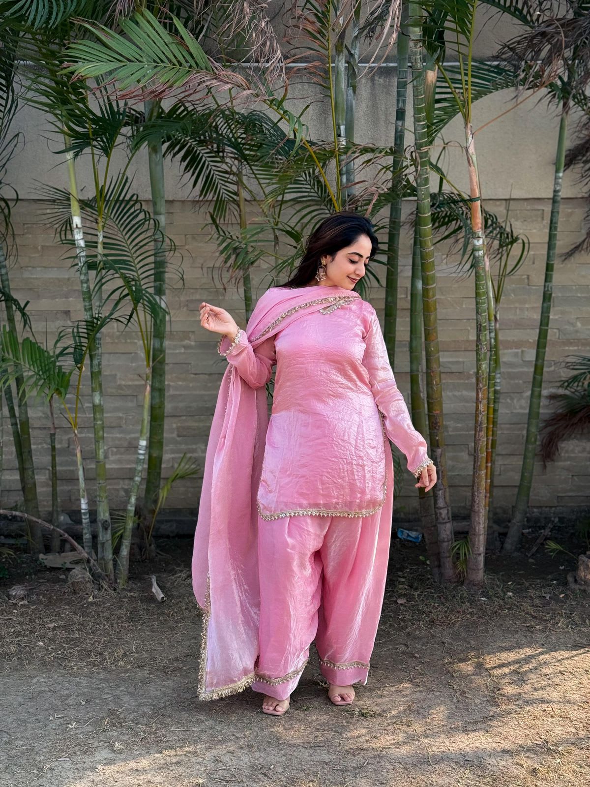 Designer Farsi Salwar Set – Elegant Ethnic Wear - View 5