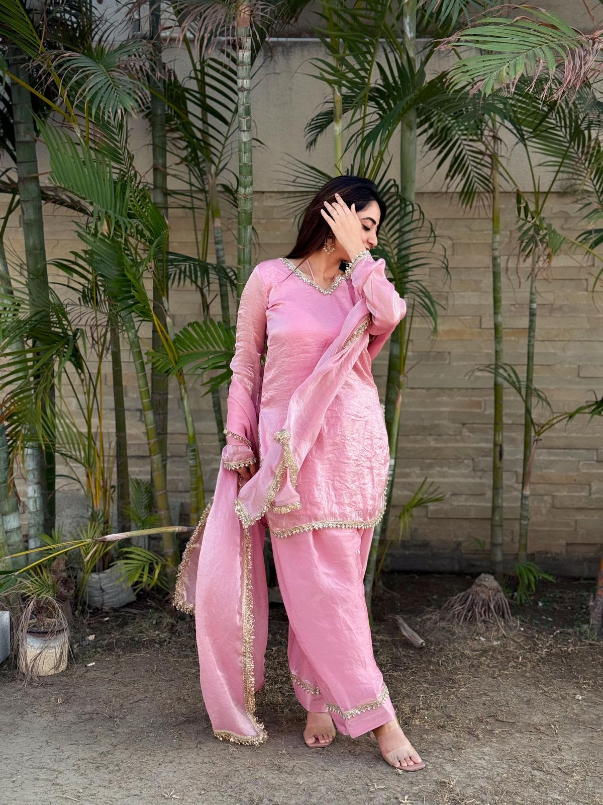 Designer Farsi Salwar Set – Elegant Ethnic Wear - View 2