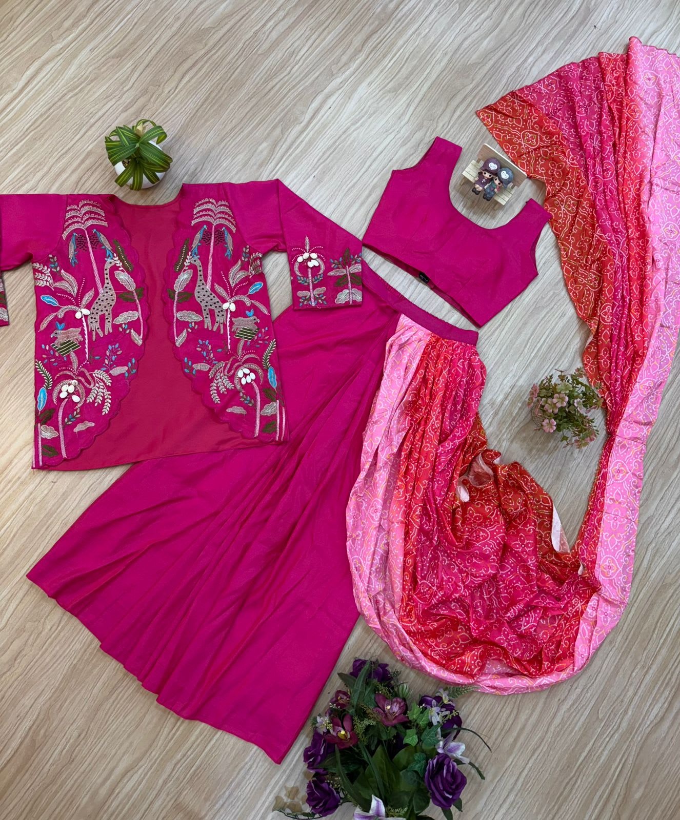 Indo-Western Drape Saree - View 6